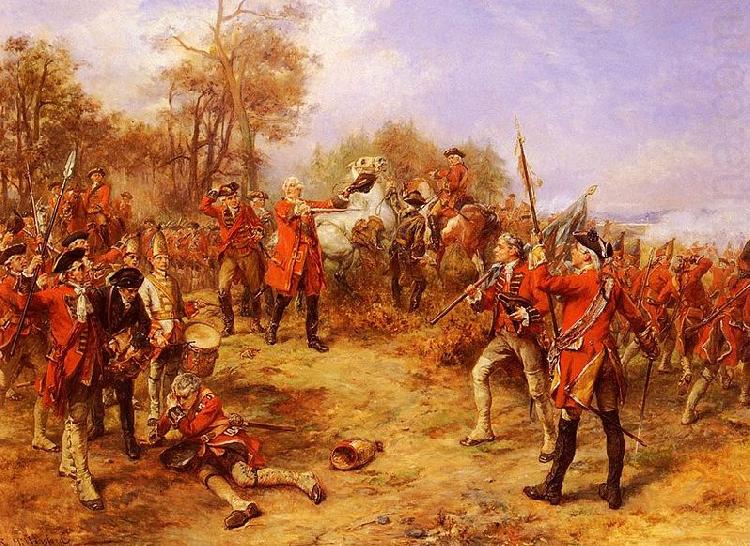 Robert Alexander Hillingford George II at the Battle of Dettingen china oil painting image